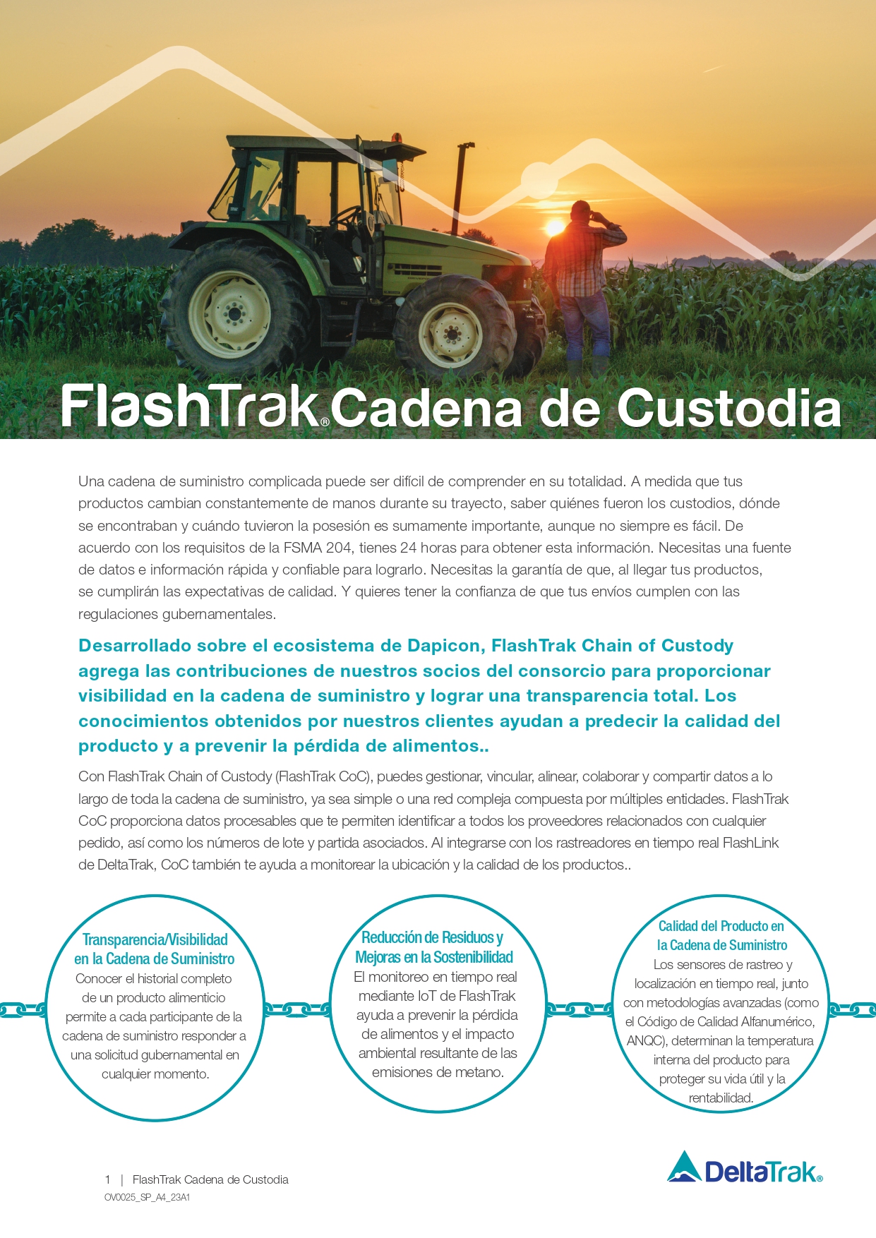 FlashTrak Chain of Custody (Spanish)