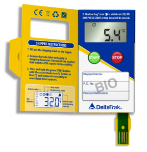 FlashLink® PDF Vaccine In-Transit Loggers